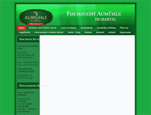 Tablet Screenshot of forellenzucht-aumuehle.de